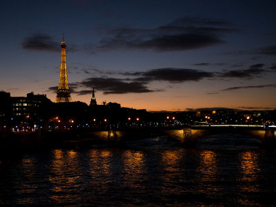 Tour Eiffel et Pont de le Invalides