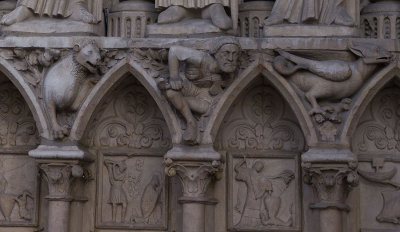Detail from Notre Dame Cathedral