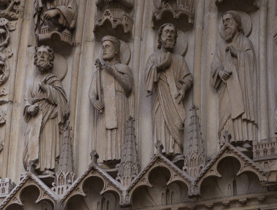 Detail from Notre Dame Cathedral