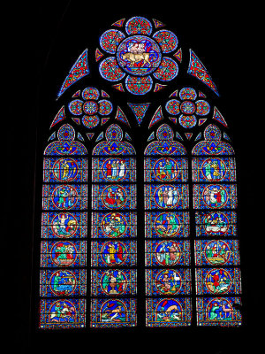 Notre Dame Window