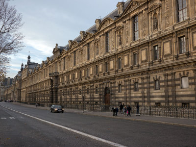 Side of the Louvre