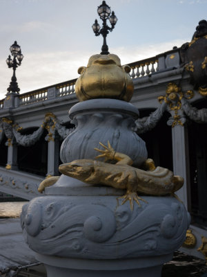 Detail from Pont Alexandre III