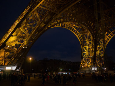 Under the Eiffel Tower