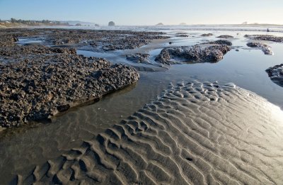 low tide