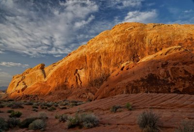 sunset in Valley Of Fire SP, Nevada
