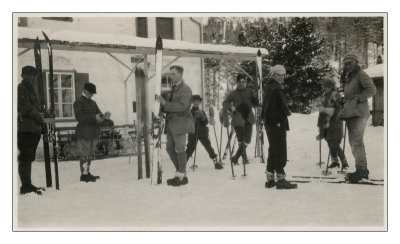 Vintage Skiing