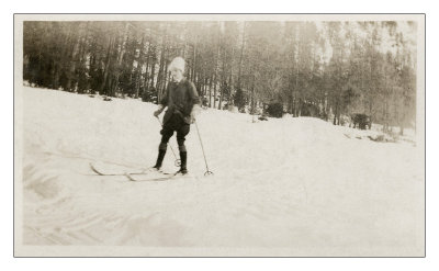 Vintage Skiing