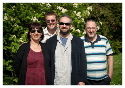 Sharon, Me, Roger & Jon