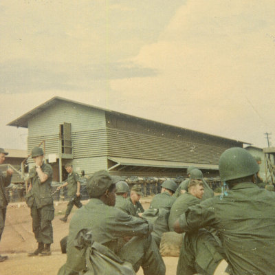 First barracks in Bien Hoa, March 1969