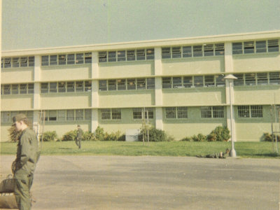 Barracks in Oakland before shipping to the Nam