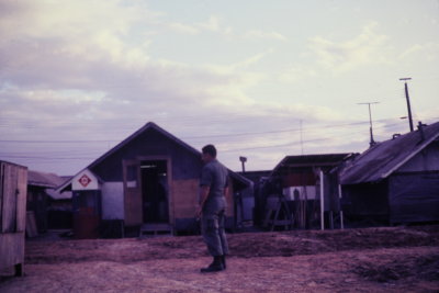 I think Company HQ and day room on the right.