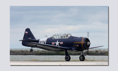 North American AT-6C in Navy SNJ paint