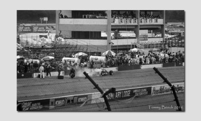 IndyCar race at Pocono Raceway ~ circa '70s