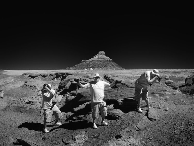 Three Jims at Factory Butte