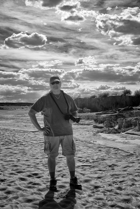 Jim at the Bisti.