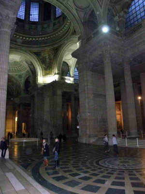 Salle du pendule de Foucault