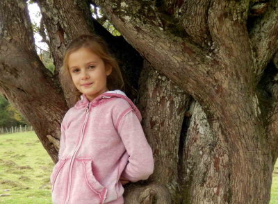Soanne, 8 ans et demi,  Feas de Castet