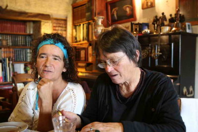 Une artiste et Cécile