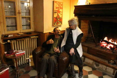 François et Anne au coin du feu