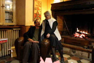 François et Anne au coin du feu