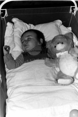 Nol 1972 : Sylvie endormie et son ours