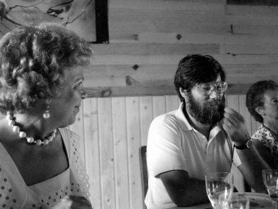 Visite des Canadiens de la famille