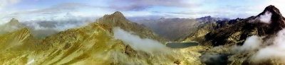 Depuis l'Arriel : Ossau - Lurien - Palas et lacs d'Artouste et d'Arrémoulit