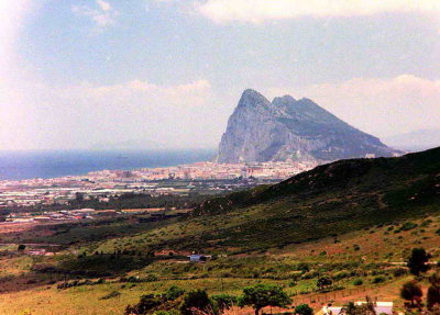 Le fameux Rocher de Gibraltar