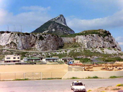 Vue du Rocher de Gibraltar 