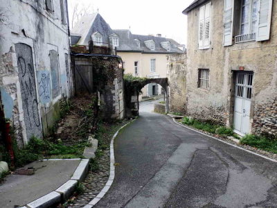 Côte ou Rue du Moulin à Pau