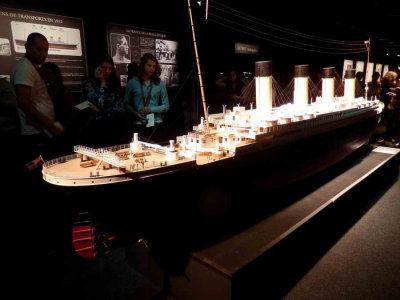 La maquette du Titanic