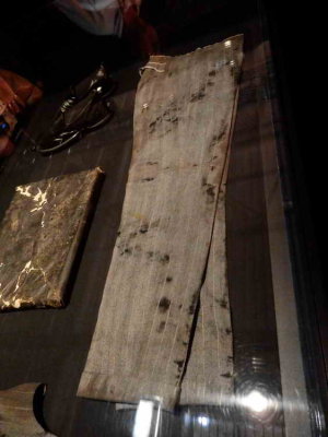 Le pantalon trouvé d'un passager du Titanic