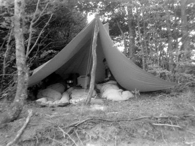 Bref camping dans les monts du Caroux