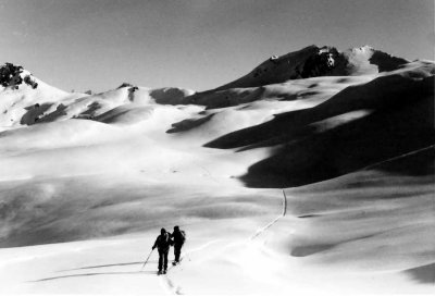 Pic de Burcq  ski par le col de la Cuarde