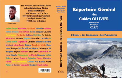 Répertoire des Guides Ollivier. Sortie en Mai 2016.