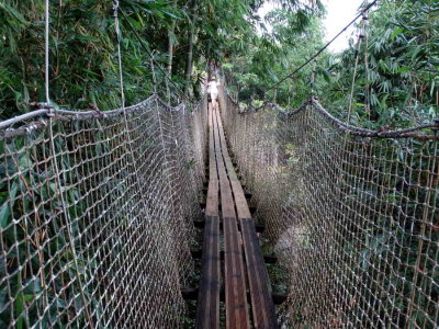 Le pont suspendu de Belata