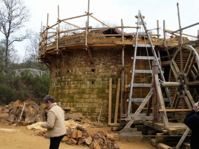 Tour matresse en construction