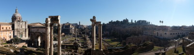 Panorama du forum, depuis le Capitole