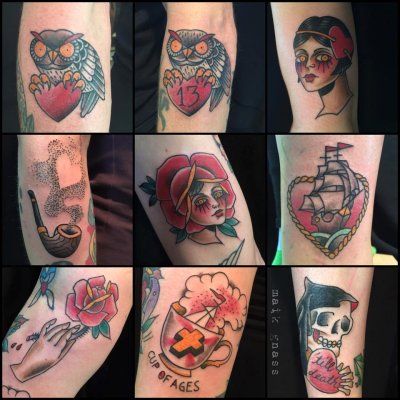 Some tattoos by Maik Gnass (but not THE Tattoo, yet)