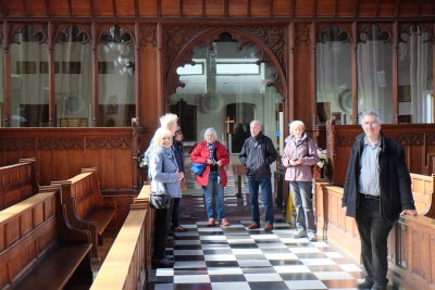 Inside chapel