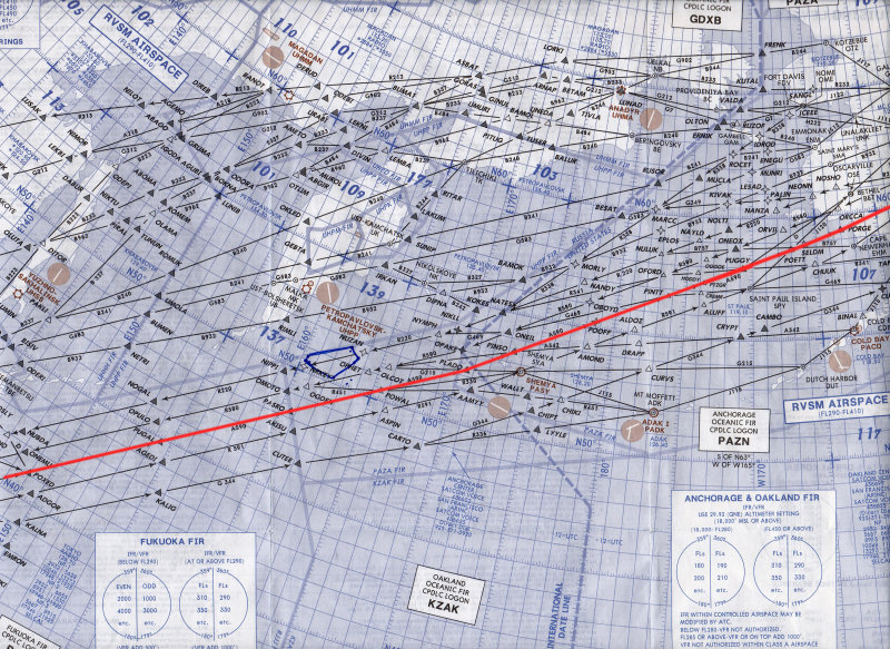 Navigation chart - September 2014.