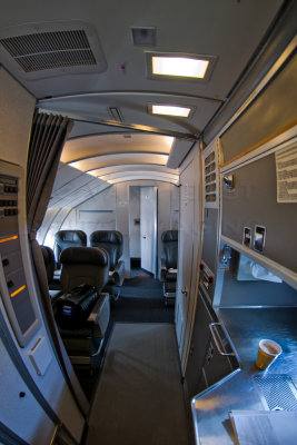 Upperdeck on the 747-8F