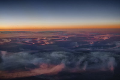 Cirrostratus over Northern Canada