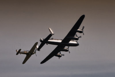 Lancaster and Hurricane