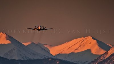 ERA Alaska, Beechcraft 1900D, takeoff Anchorage