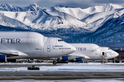 747 Dreamlifters, Anchorage