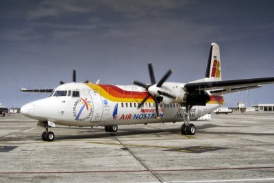 Fokker 50. Flying for Air Nostrum, Iberia Regional
