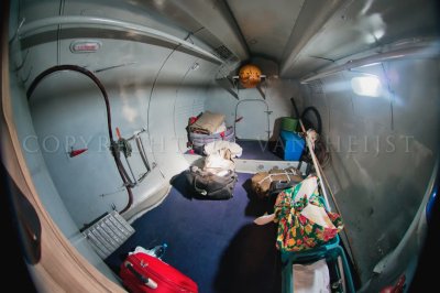An-24 storage area in the aft