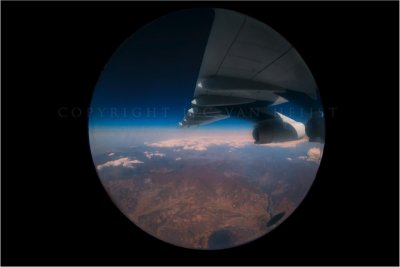 Il-76 window view inflight
