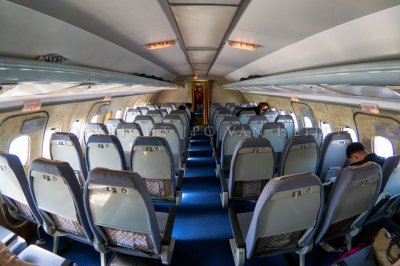 Air Koryo Tu-154 cabin